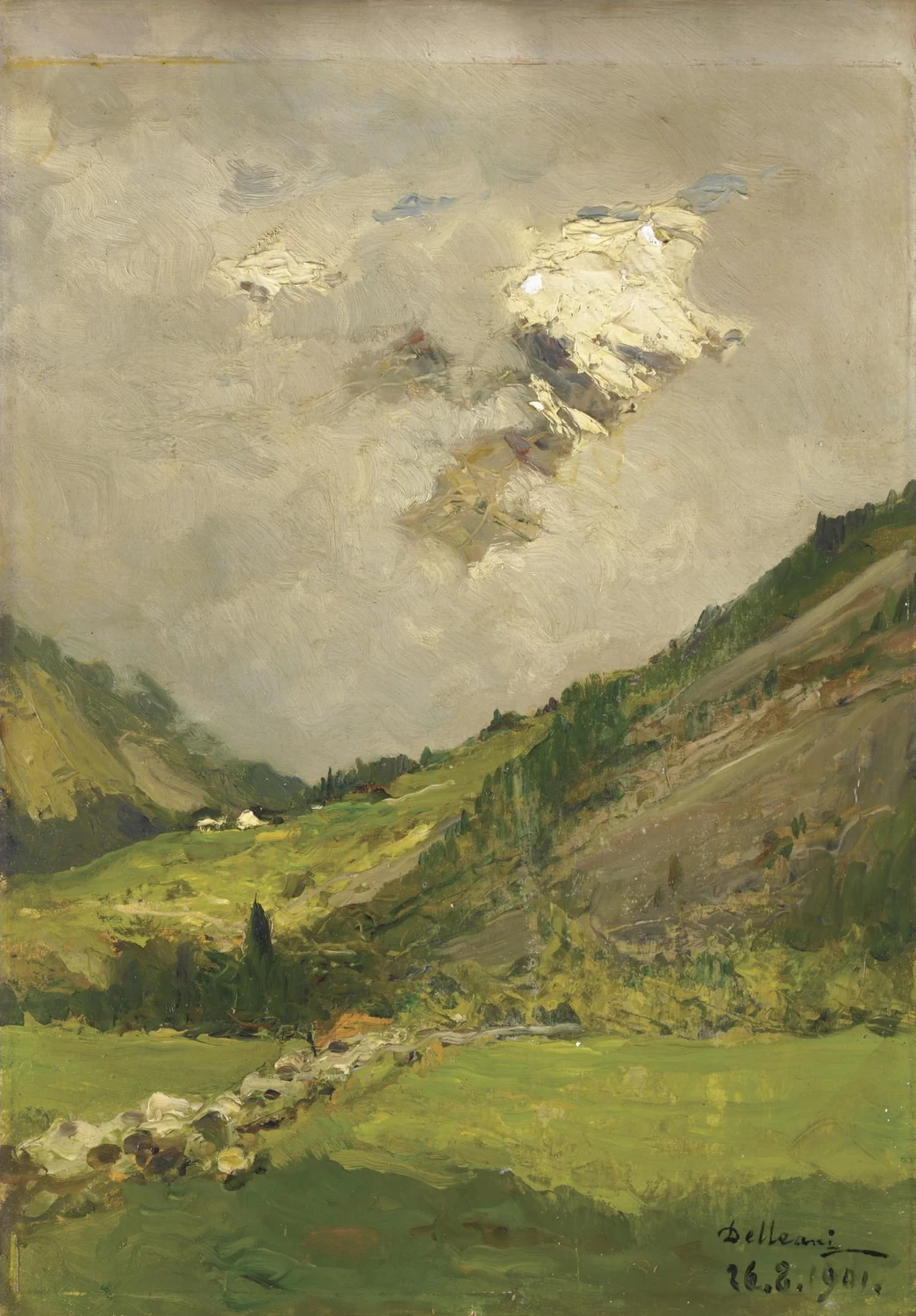 Nuvole in alta montagna - Art Studio Pedrazzini, Milano